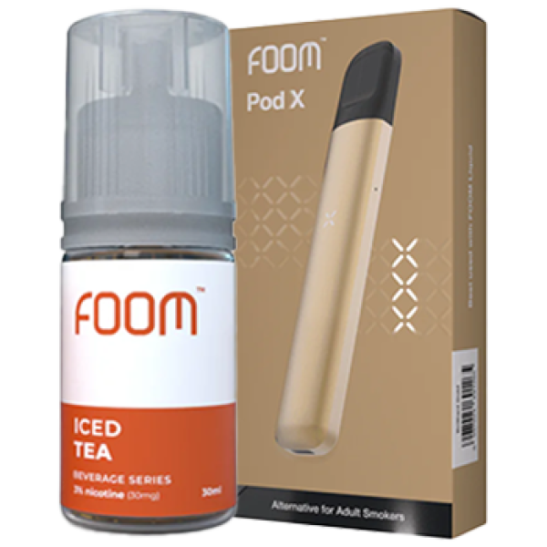 Foom X Briliant Gold + Foom Iced Tea 15ML by Foom Lab