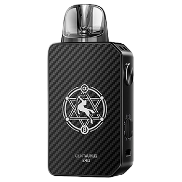 Centaurus E40 Carbon Fiber 40W 1400mAh Pod Kit by Lost Vape