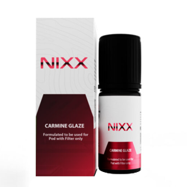 Nixx Carmine Glaze Salt Nic 30ML by JVS x Raffi Ahmad