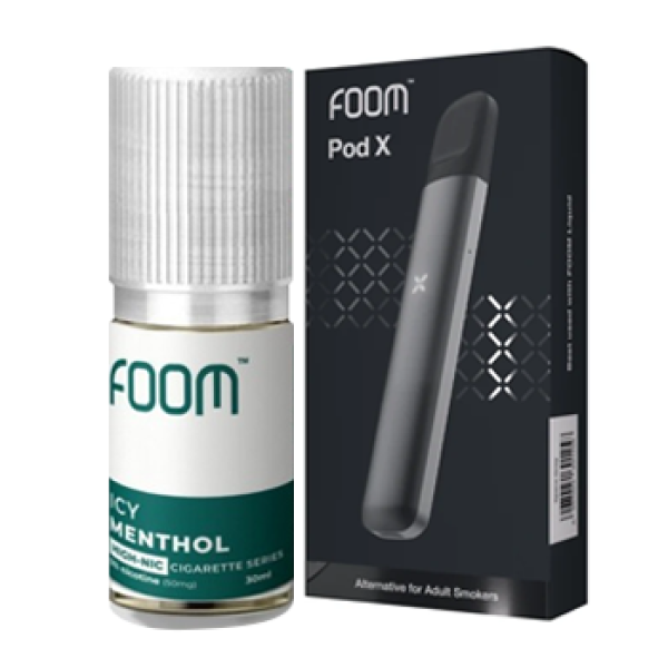 Foom X Space Grey + Foom Icy Menthol 15ML by Foom Lab