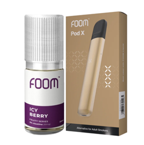 Foom X Briliant Gold + Foom Icy Berry 15ML by Foom Lab