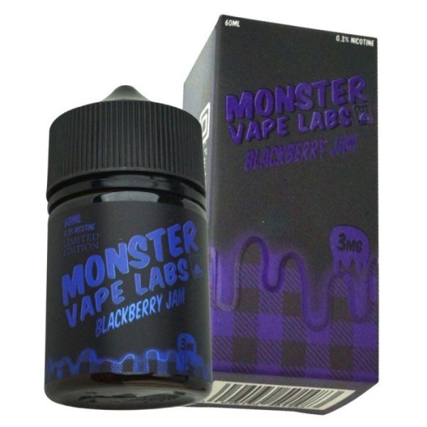 Monster Vape Labs Blackberry USA 60ML by Jam Monster Monster Vape Labs Blackberry USA 60ML by Jam Monster