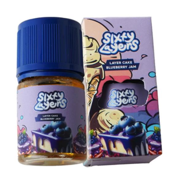 Sixty Layers Blueberry Jam Butter Toast 60ML by After8.corp