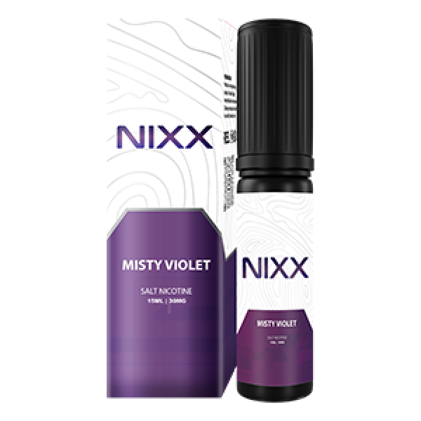 Nixx Misty Violet Salt Nic 30ML by JVS x Raffi Ahmad