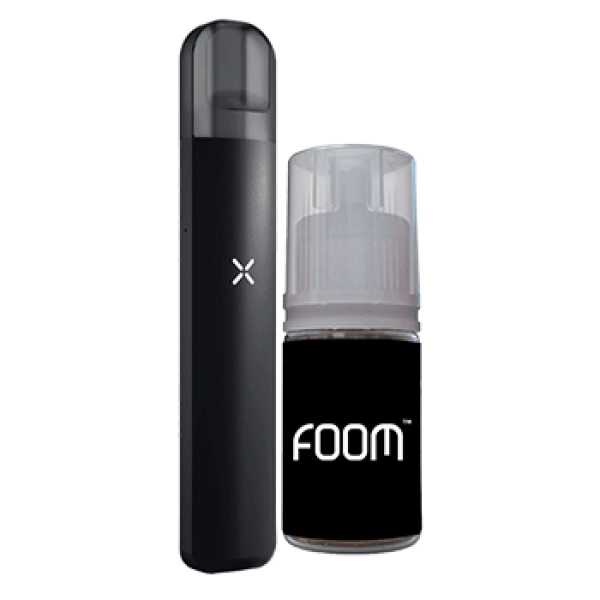 Foom X Absolute Black Bundling Liquid 580mAh Pod Kit by Foom Lab