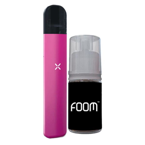 Foom X Absolute Hot Pink Bundling Liquid 580mAh Pod Kit by Foom Lab