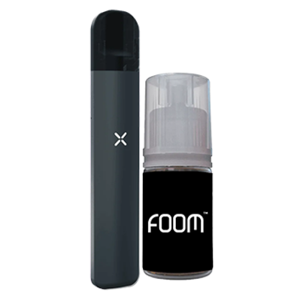 Foom X Absolute Space Gray Bundling Liquid 580mAh Pod Kit by Foom Lab