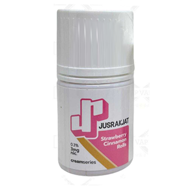 JR Jusrakjat Strawberry Cinnamon Rolls 60ML by Jusrakjat