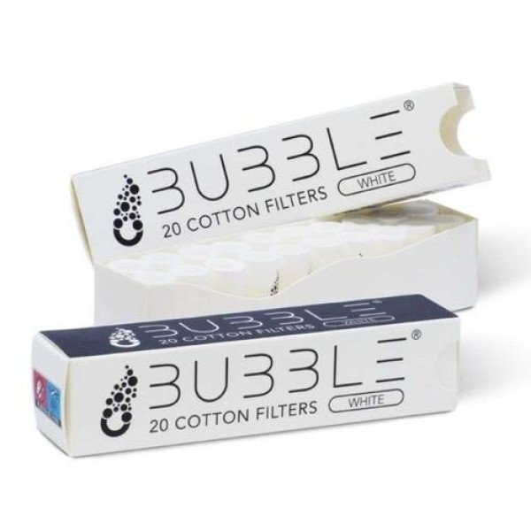 Bubble 20 Cotton Filters 510 Filter Tip by Vaporart x JVS x Blackjack
