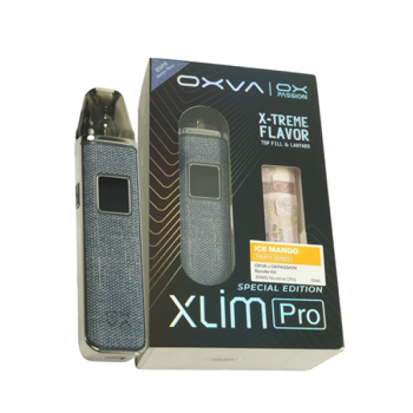 Oxva Xlim Pro Special Bundling Pod Kit + Ox Passion Ice Salt Nic 15ML by Oxva