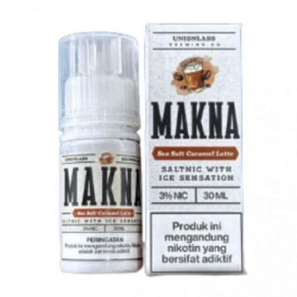 Makna V3 Sea Salt Caramel Latte Ice Salt Nic 30ML by Union Labs