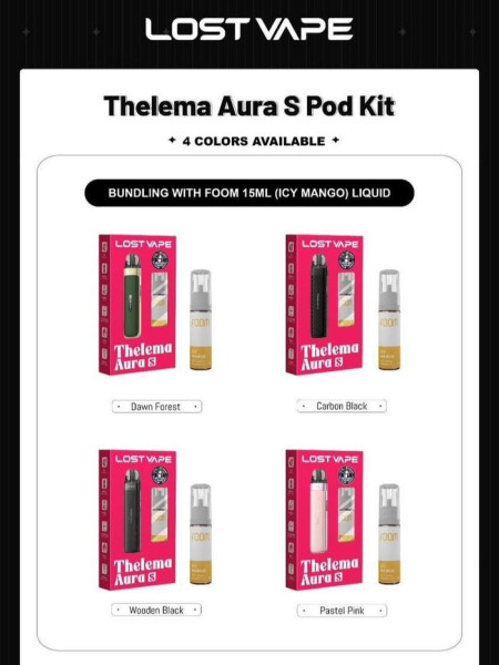 LOSTVAPE THELEMA AURA S BUNDLING